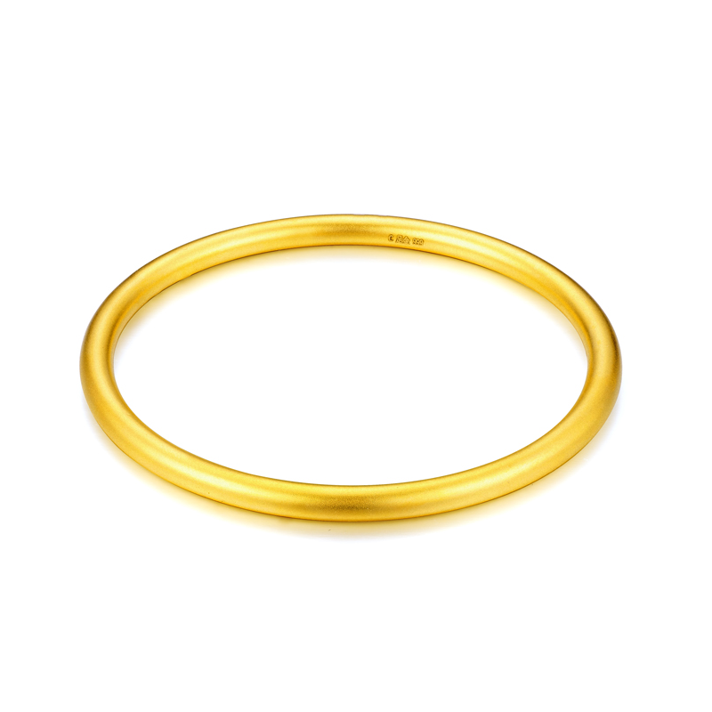 【雷雷专享】足金999饰品 圆形镯子 BP 5112