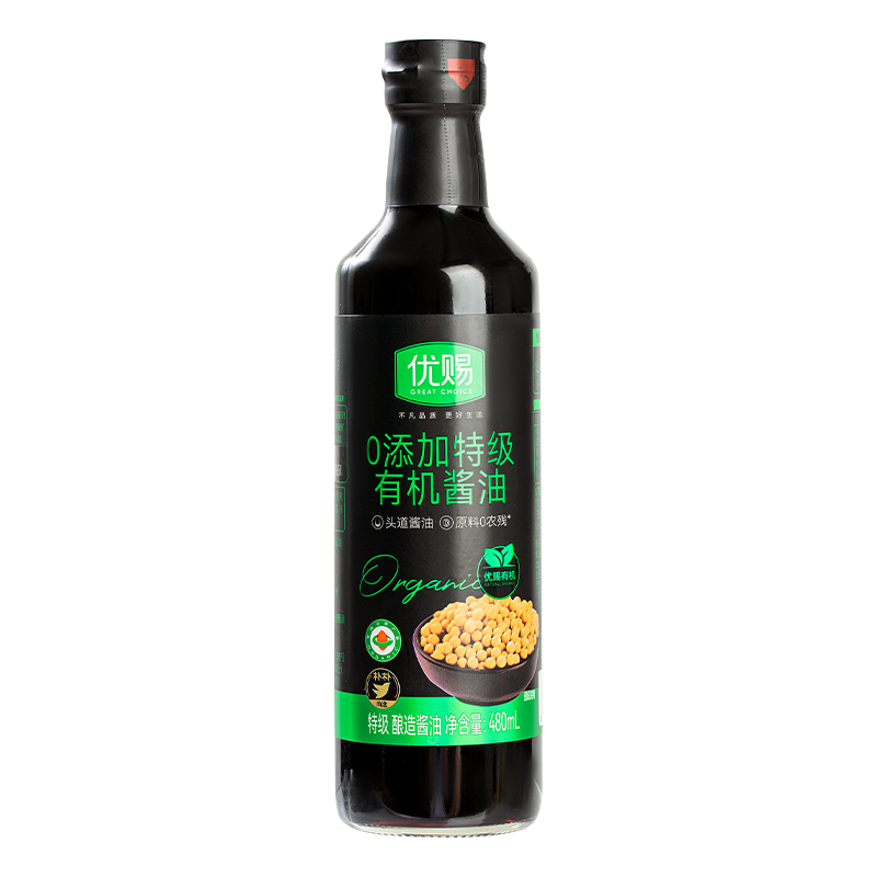 优赐特级有机酱油480ml