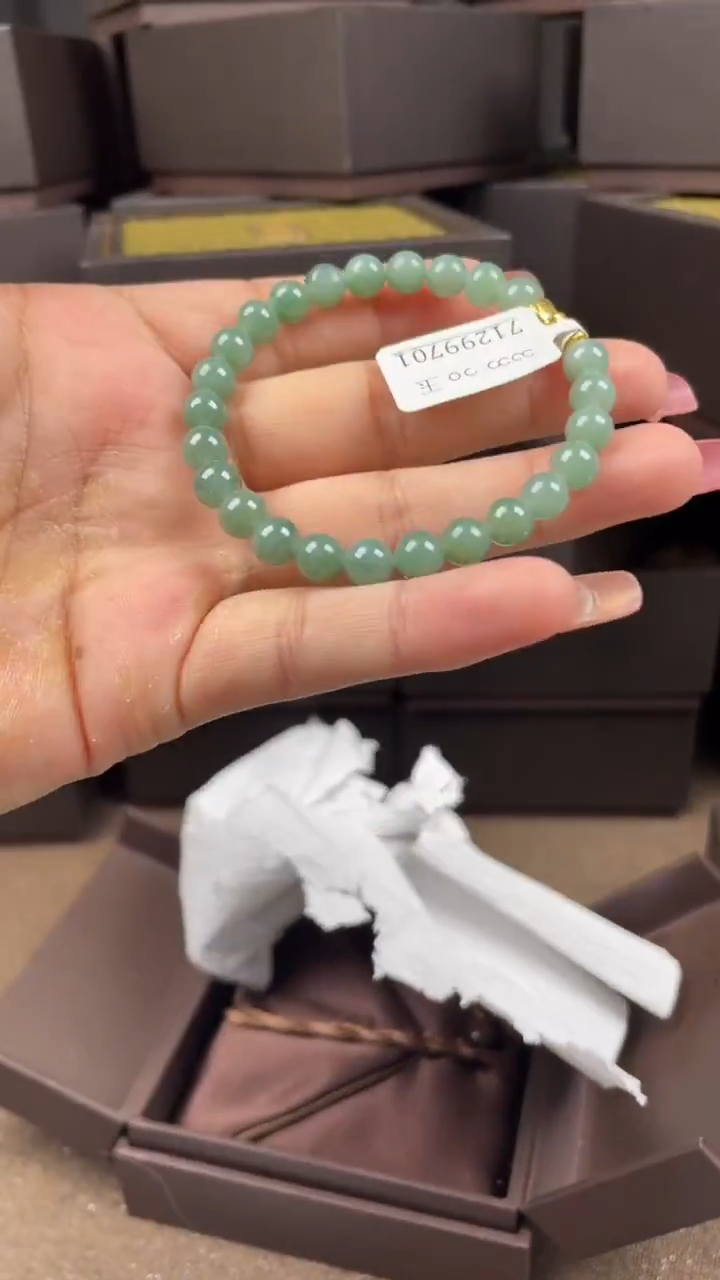 未镶嵌手链翡翠手串