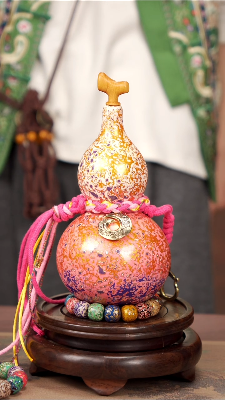 【闪购商品】88易林高端工艺大漆酒葫芦--288