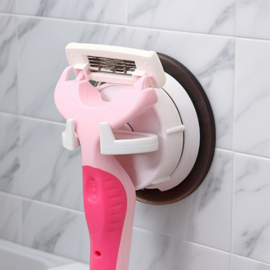 韩国DEHUB刮胡刀架吸盘架创意卫生间强力浴室免打孔免打孔