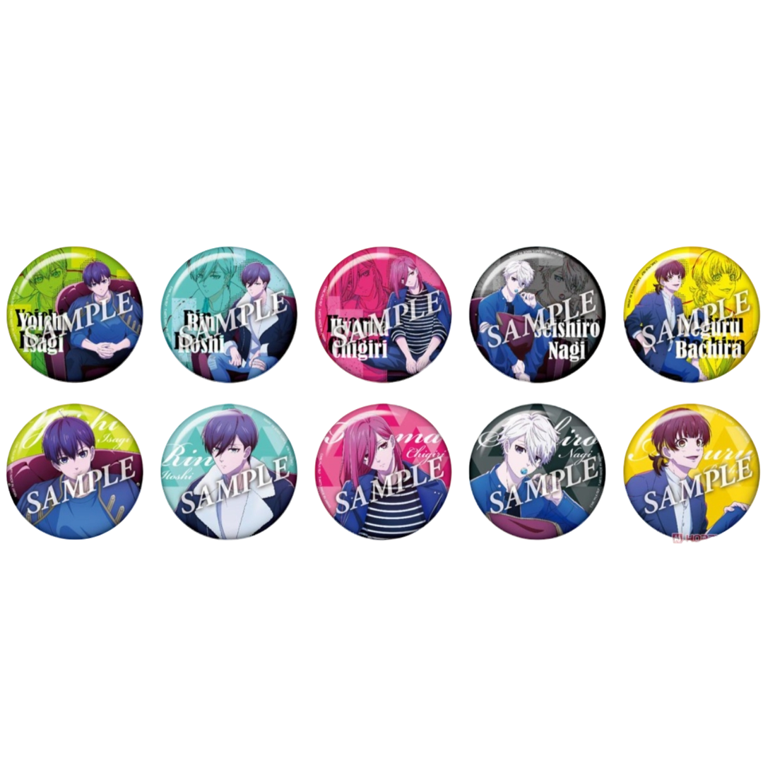 「蓝色监狱」SIMILAR LOOK徽章 盲盒  默认代拆001