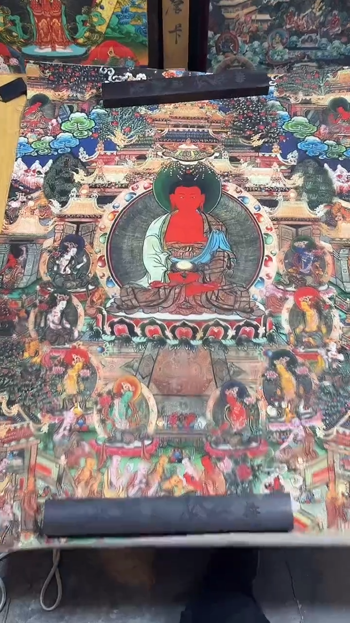 卷轴画卷轴唐卡商品
