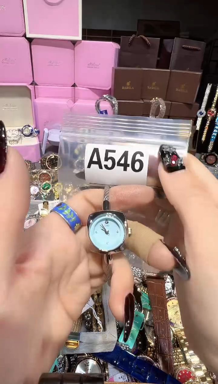 石英机芯不锈钢不锈钢直播定闪专用