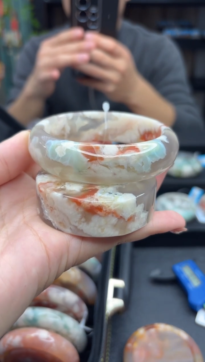 【闪购商品】石英质玉手镯未镶嵌2024（60圈赠送镯心）