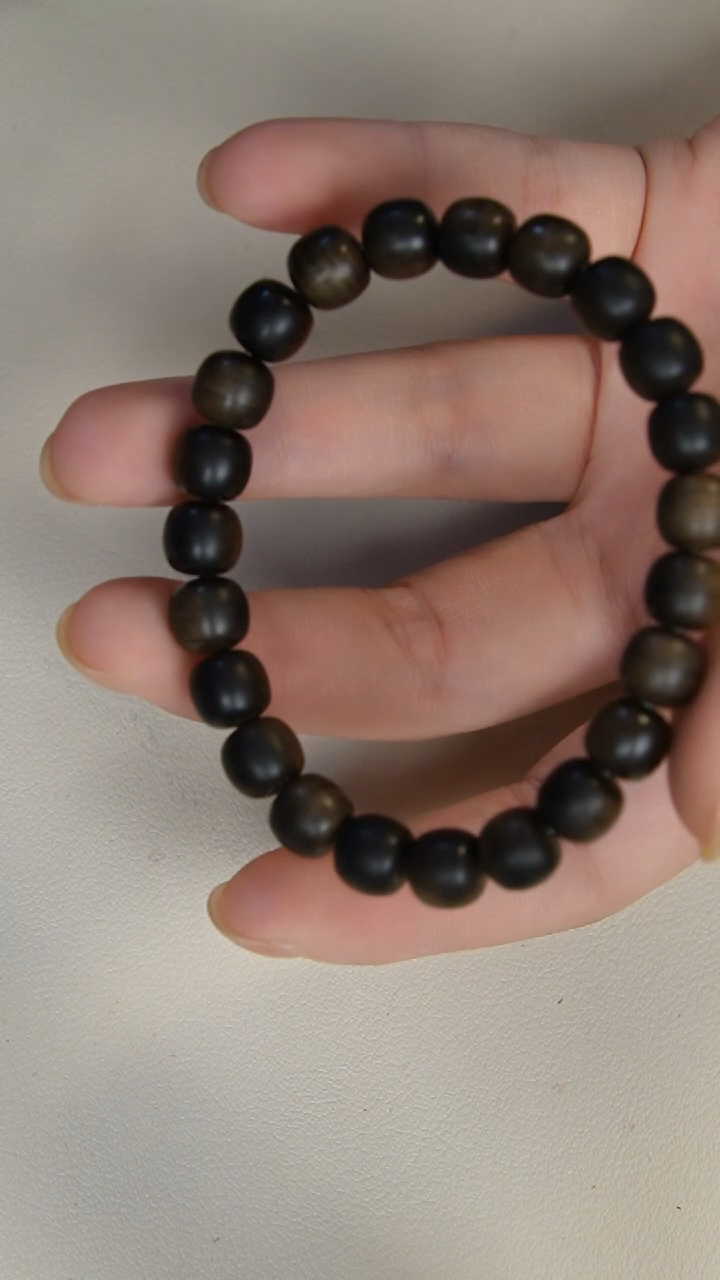 【闪购商品】檀香木手串/手链阴沉老山檀香8*9老型单圈