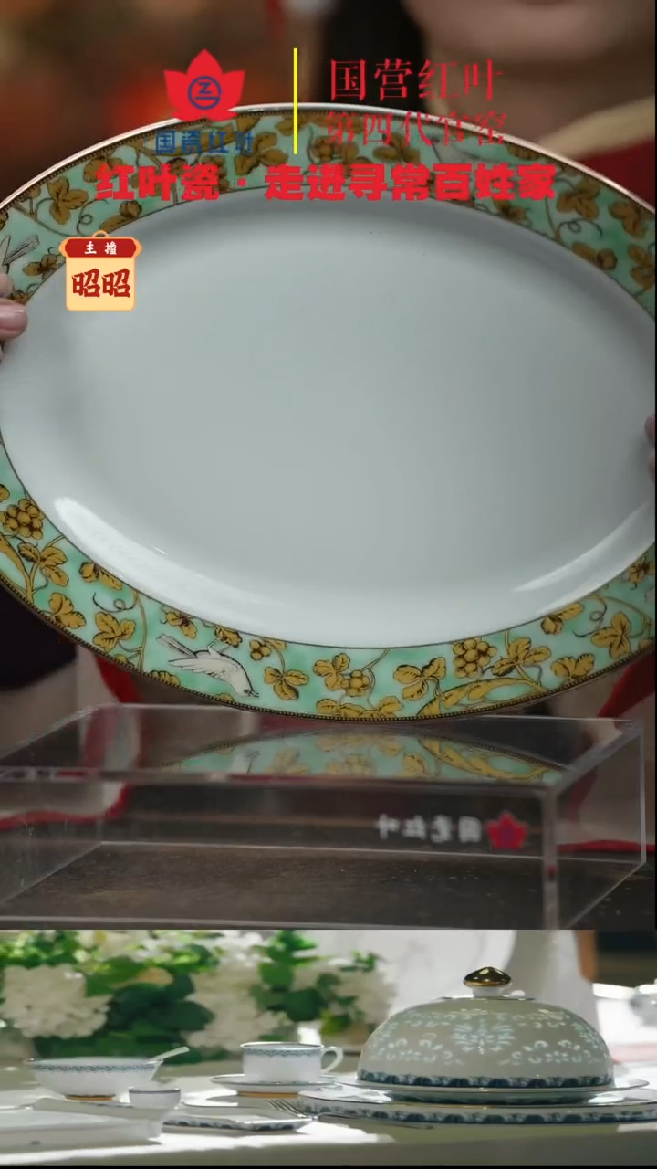 陶瓷1个微瑕绿野仙踪12英寸鱼盘