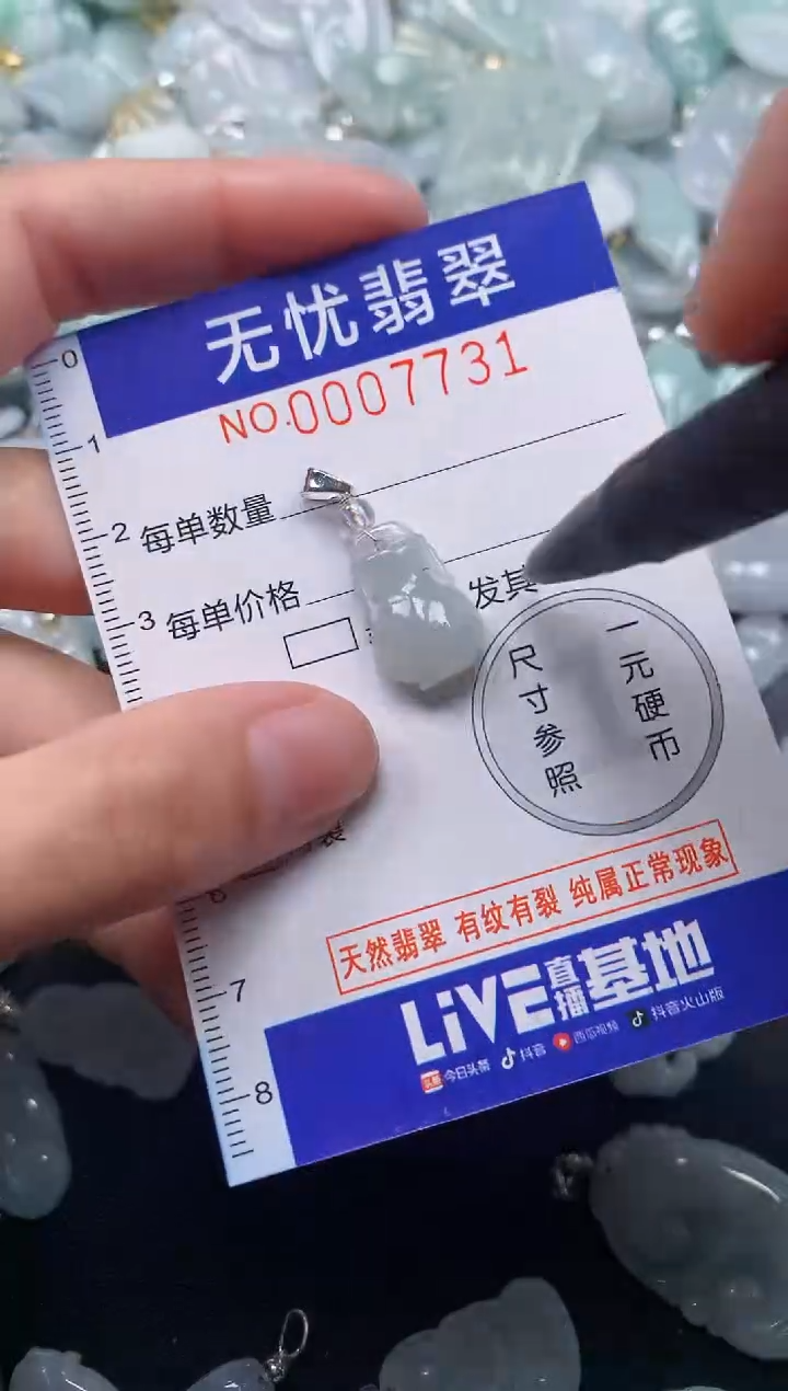 颈饰未镶嵌翡翠7731