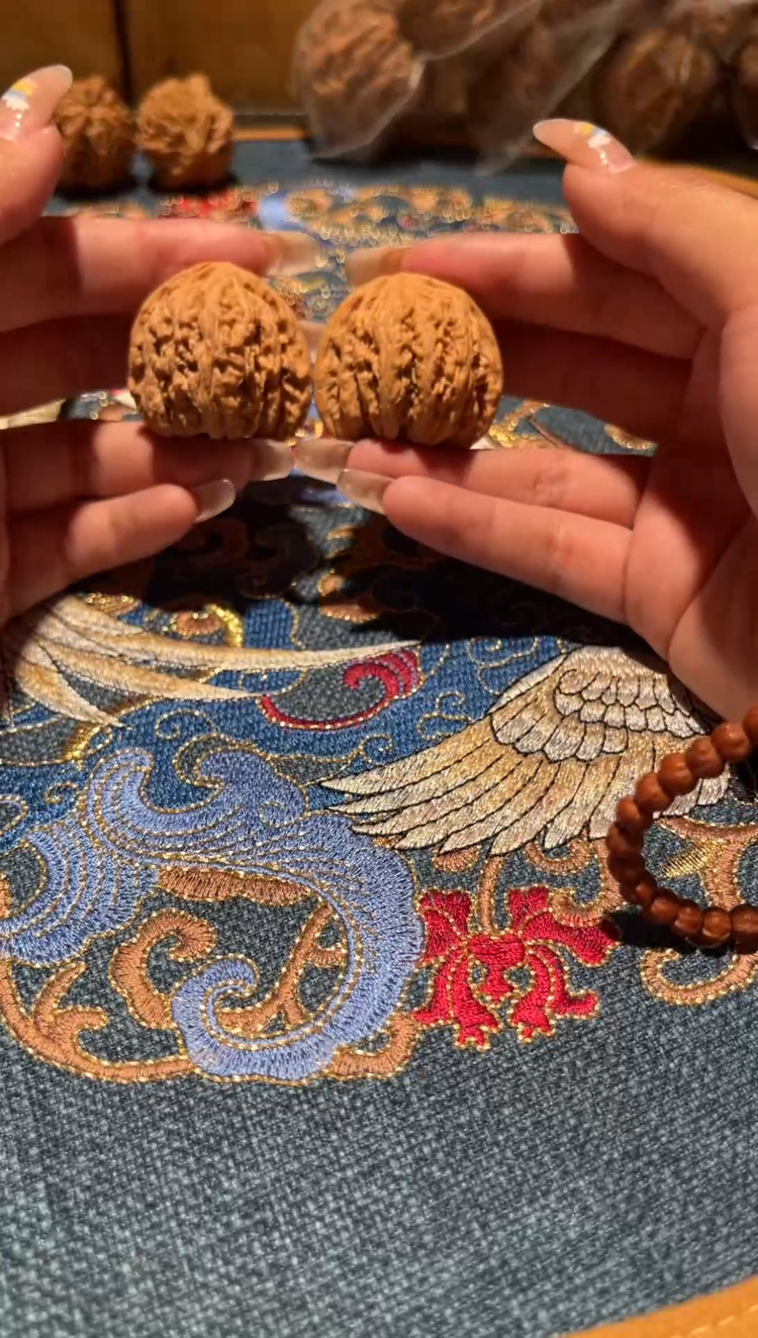 把件文玩核桃337密纹35