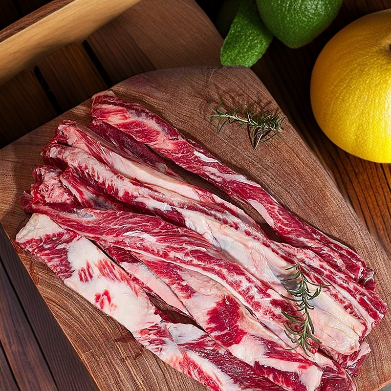 【精品牛肋条肉】小松家黄牛肉 适合红烧清炖烧烤串白切烤肉涮火锅