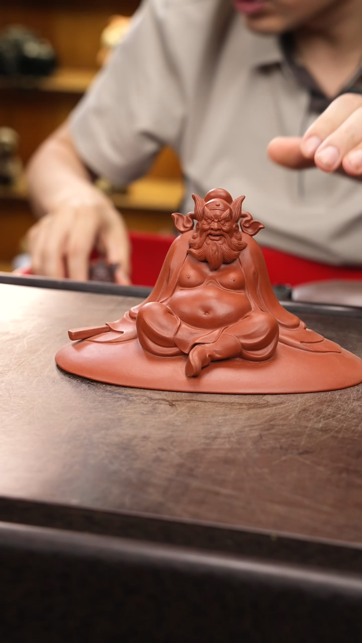 紫砂茶宠紫砂钟馗