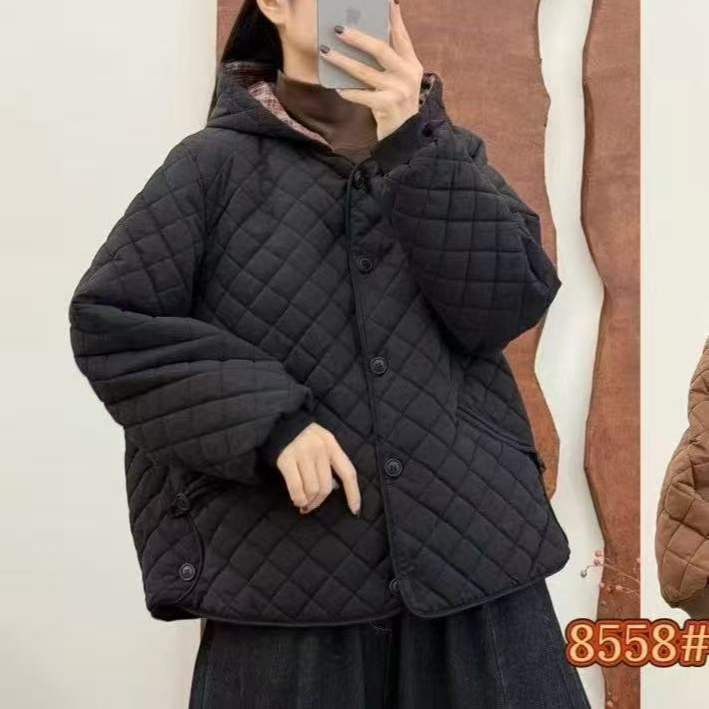 19164新款冬季加厚棉服显瘦休闲百搭