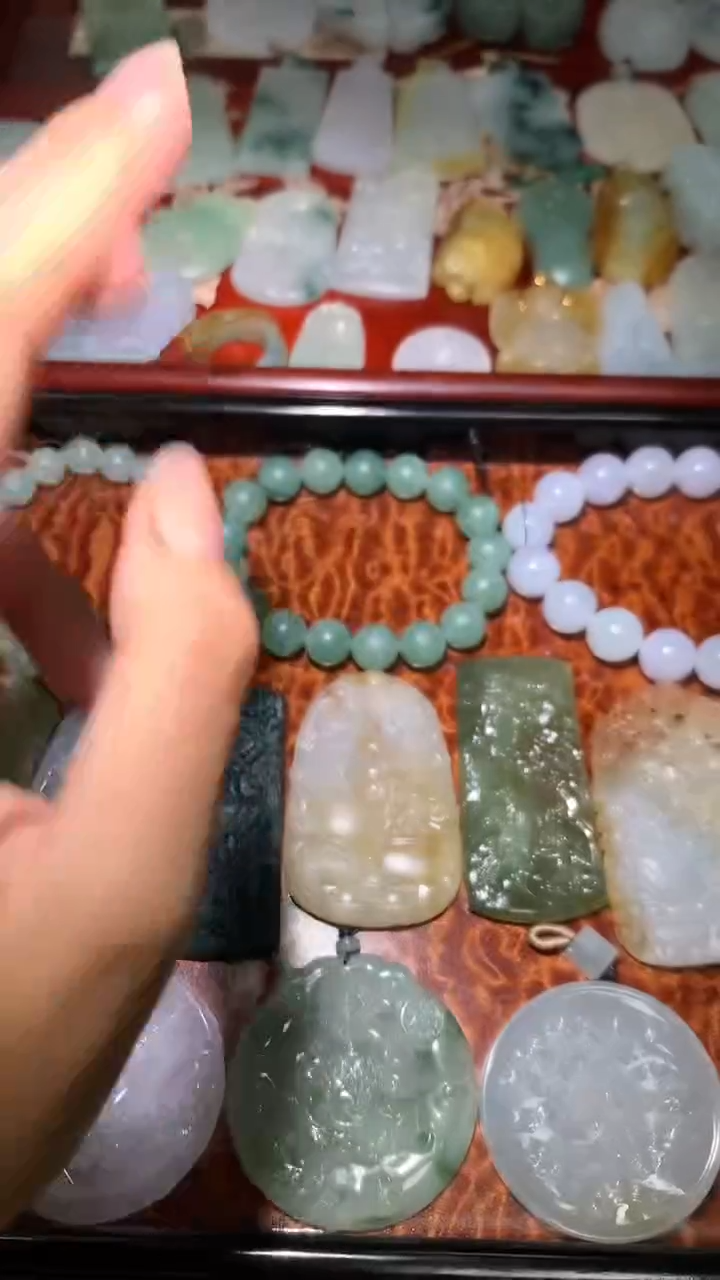 定制翡翠未镶嵌柴****~毛货-不退不换   多样性发一