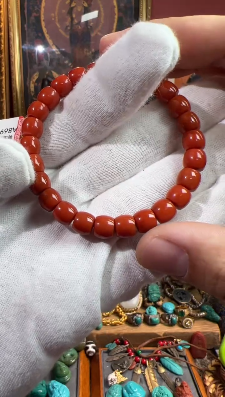 未镶嵌.南红玛瑙61号  南红手串套装ylp