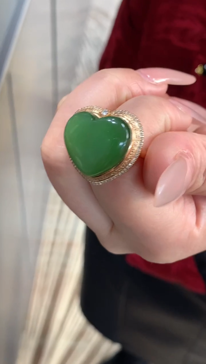 【闪购商品】和田玉戒指未镶嵌戒指