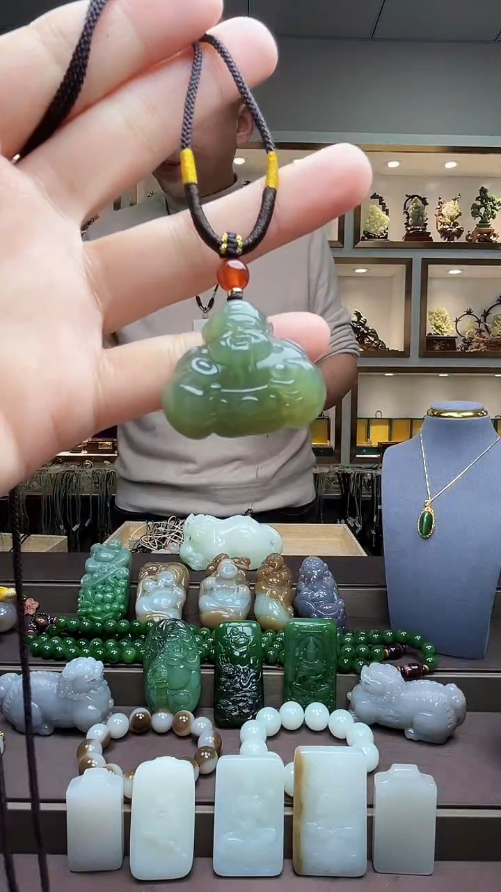 【闪购商品】和田玉挂件未镶嵌1