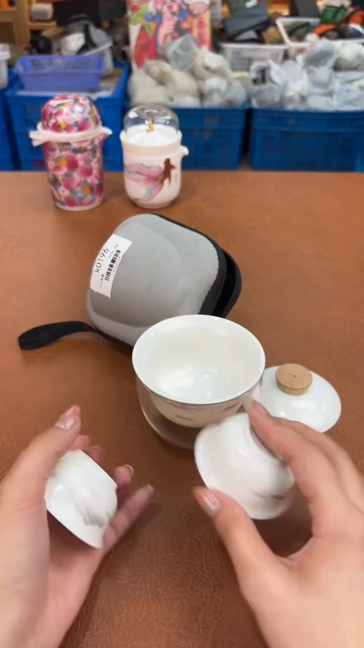真的很便宜超好看会出片的旅行茶具