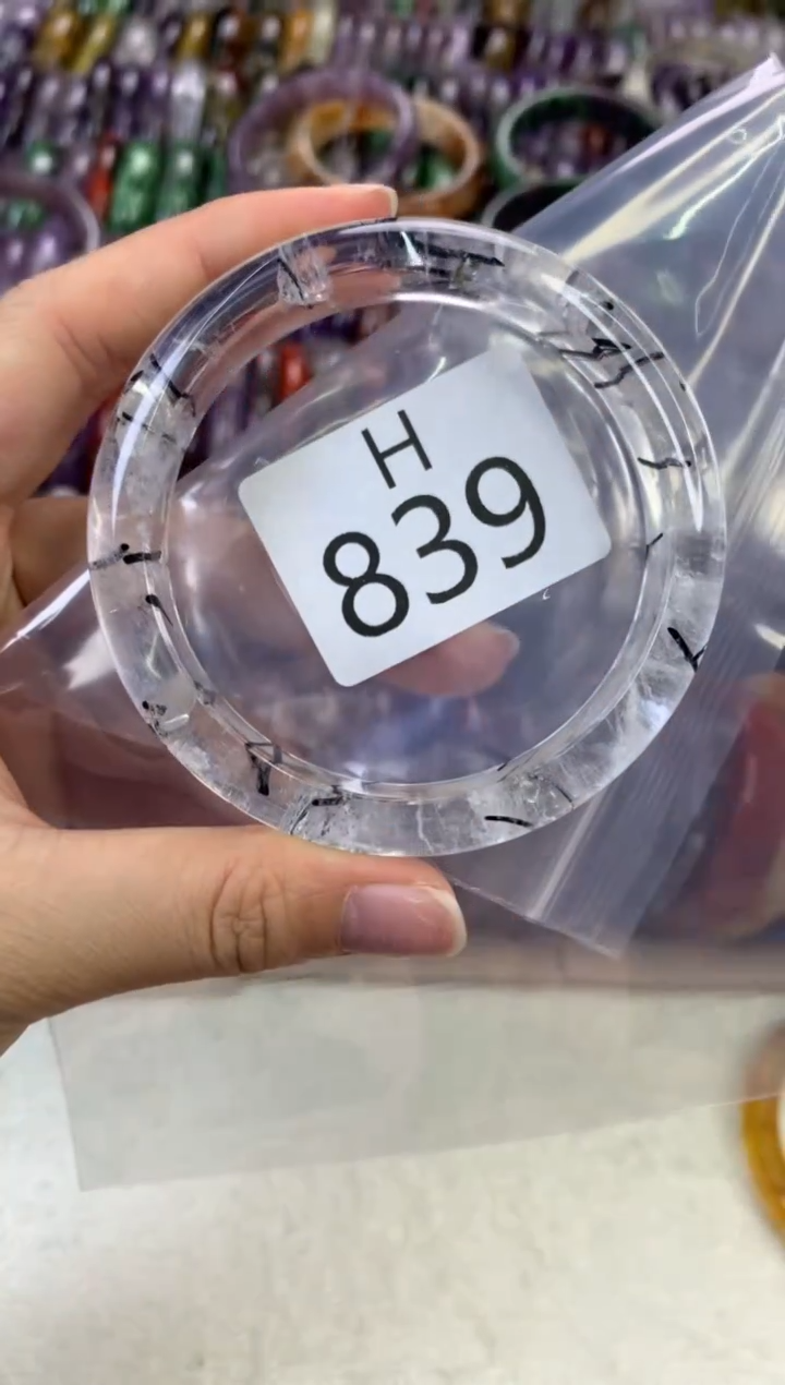 【闪购商品】水晶水晶手镯H未镶嵌839-60