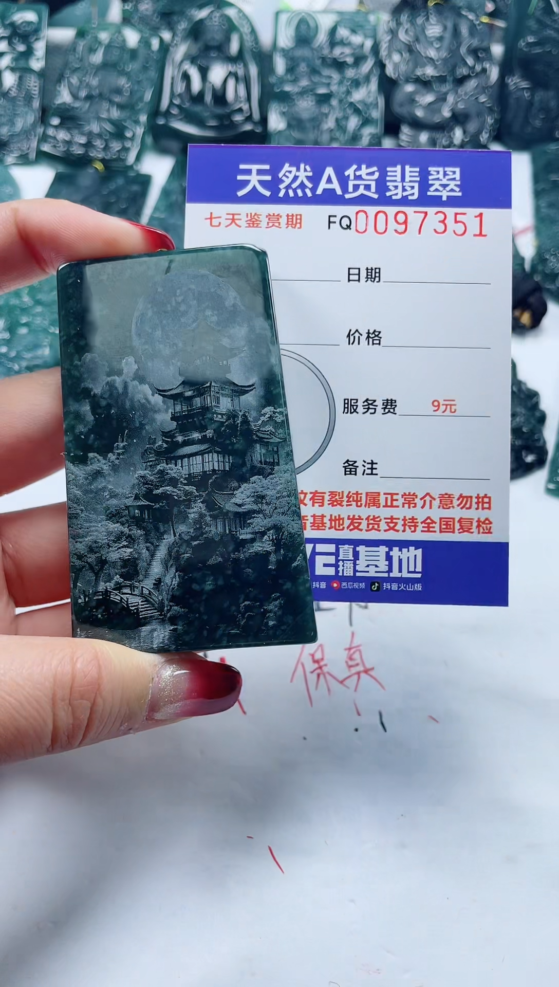 【闪购商品】翡翠颈饰未镶嵌           
