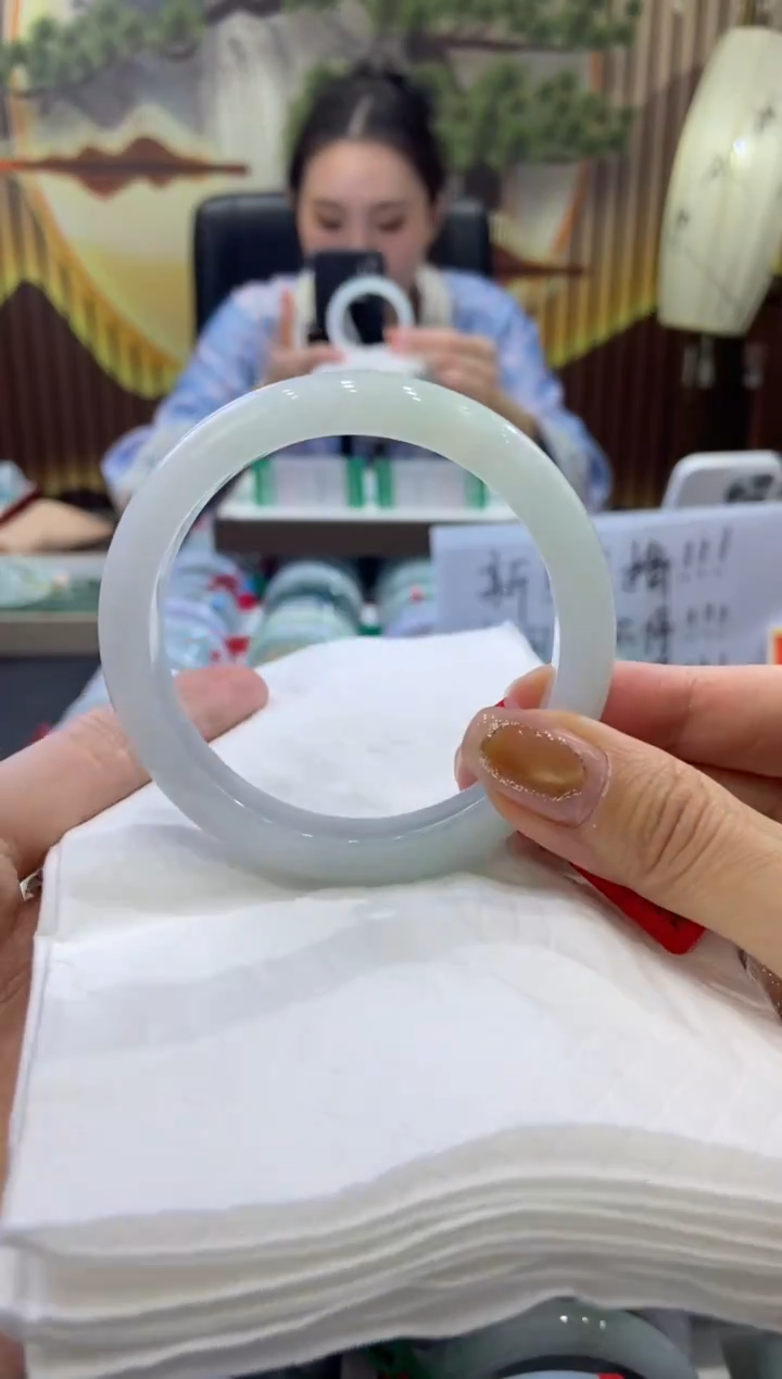 未镶嵌手镯翡翠0004650