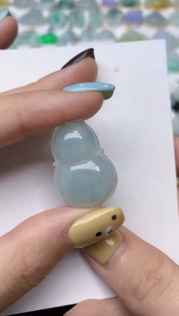 翡翠未镶嵌颈饰天然翡翠A货