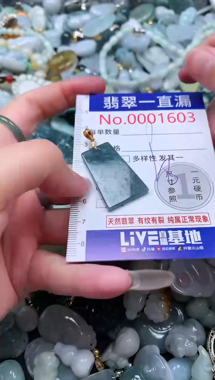 【闪购商品】翡翠吊坠(不含链)未镶嵌1603