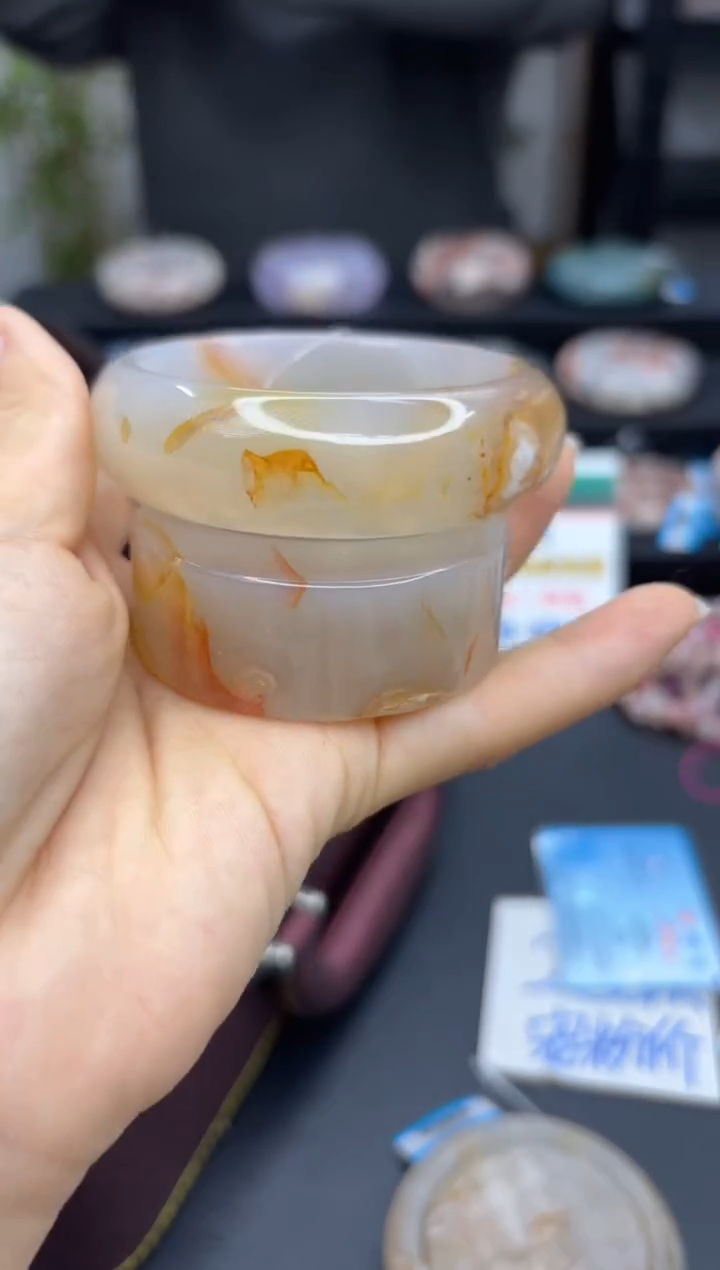 【闪购商品】石英质玉手镯未镶嵌A142(57圈赠送镯心)