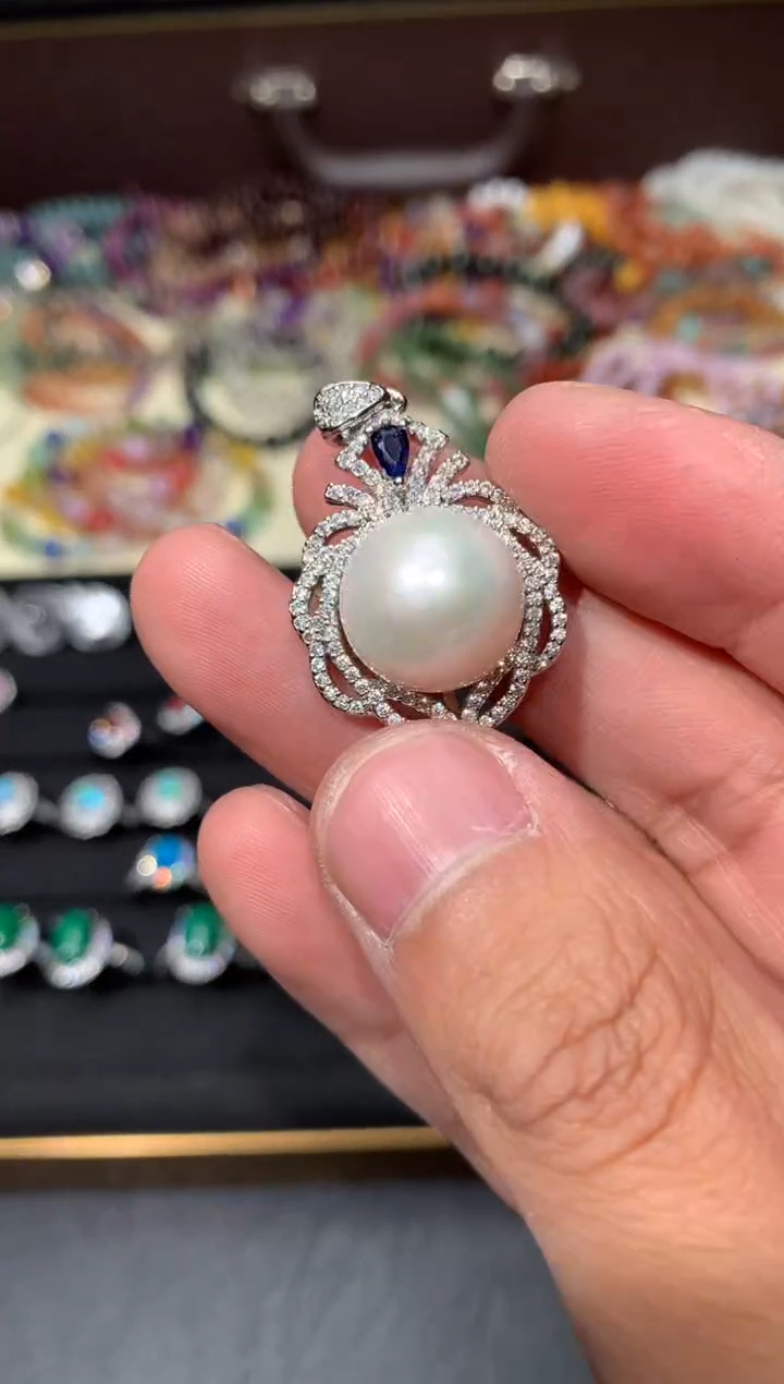 颈饰未镶嵌淡水珍珠F69【多样性发其一】