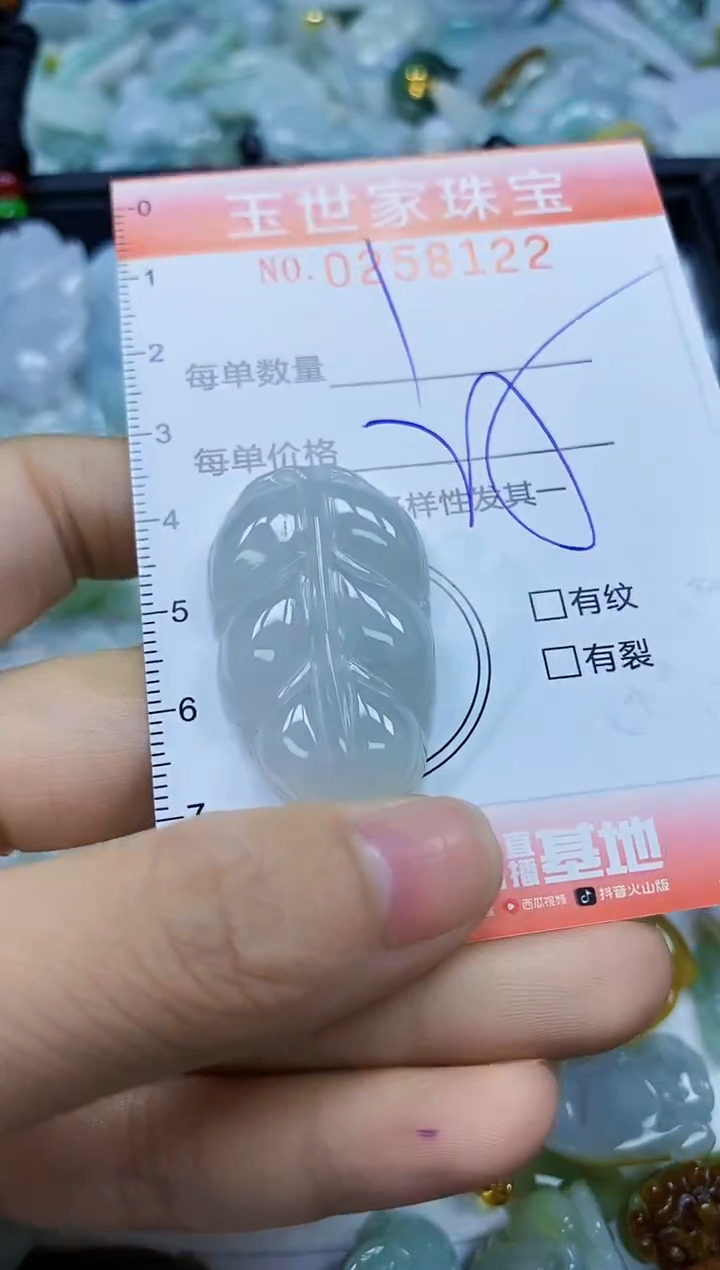 翡翠未镶嵌颈饰闪购0258122