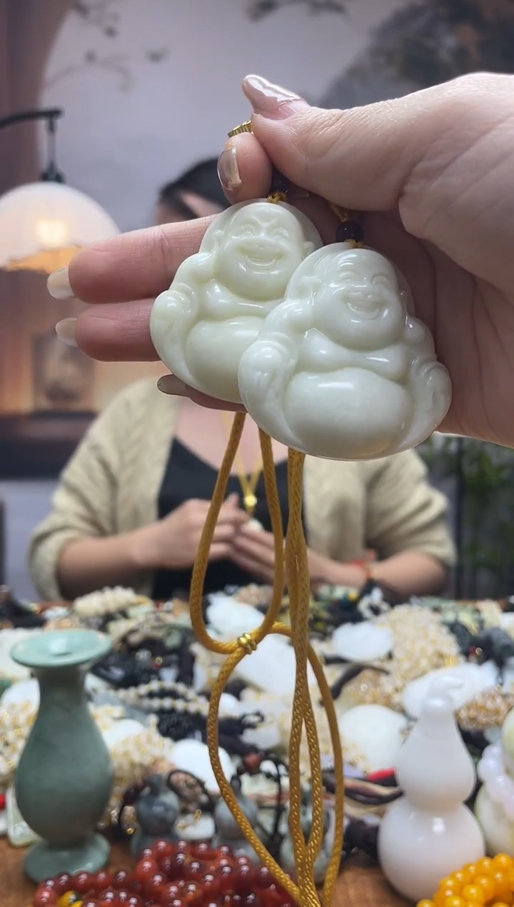 未镶嵌岫玉吊坠多样性发货拍一发一