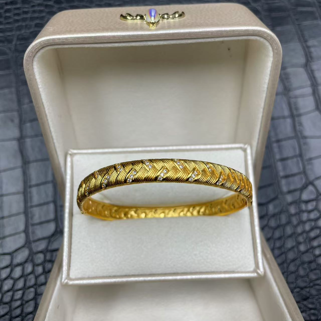 《吉阳璀璨》手镯 收藏级轻奢手镯S045