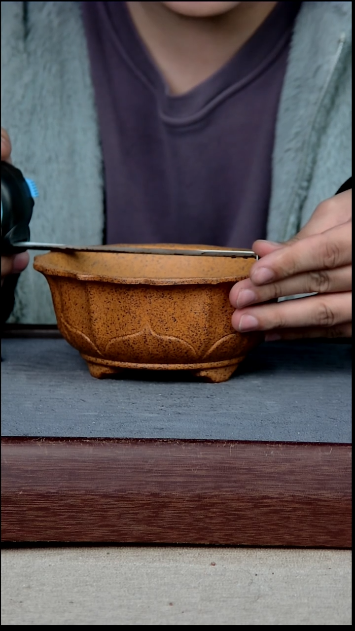 紫砂花盆13*5内径尺寸