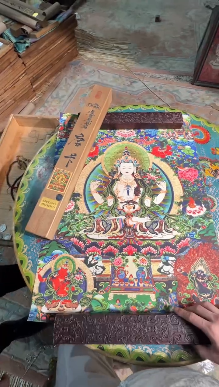 卷轴画卷轴画奥奥的唐卡