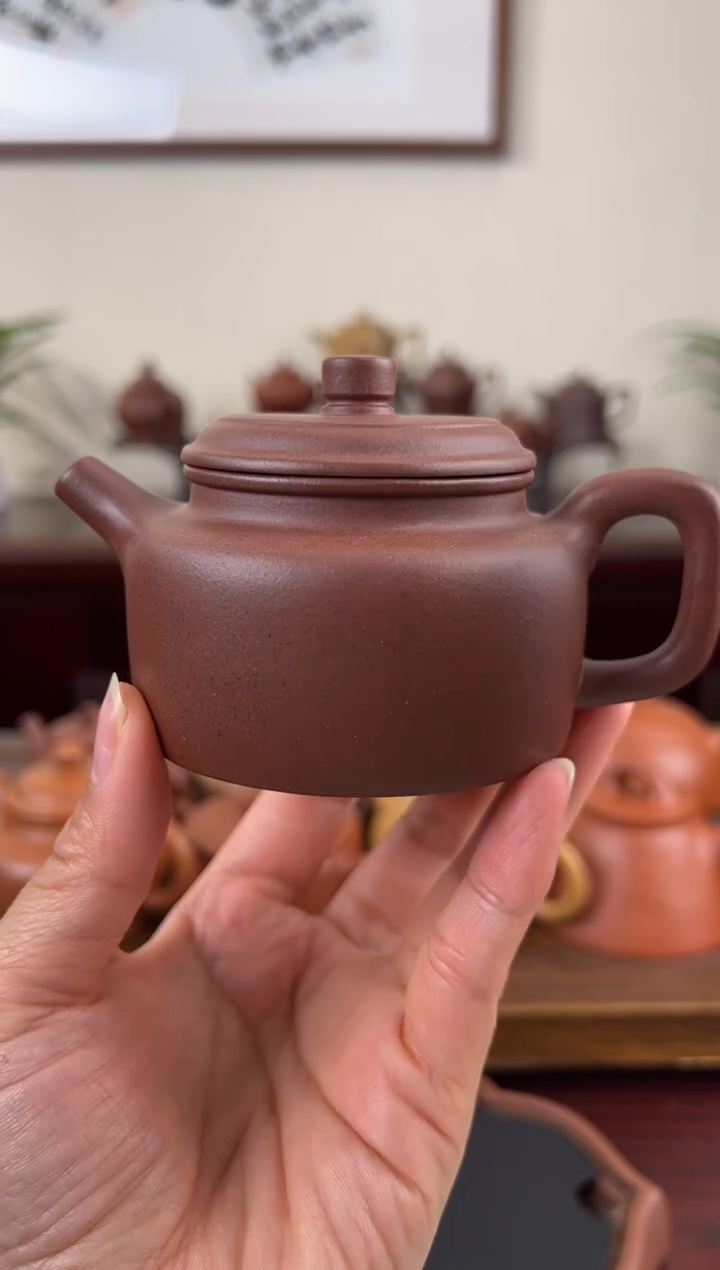 【闪购商品】紫砂茶壶紫泥德钟壶150CC