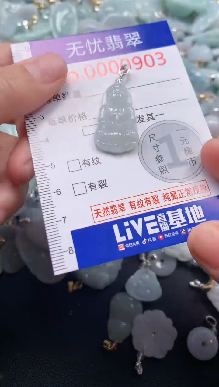 颈饰未镶嵌翡翠903
