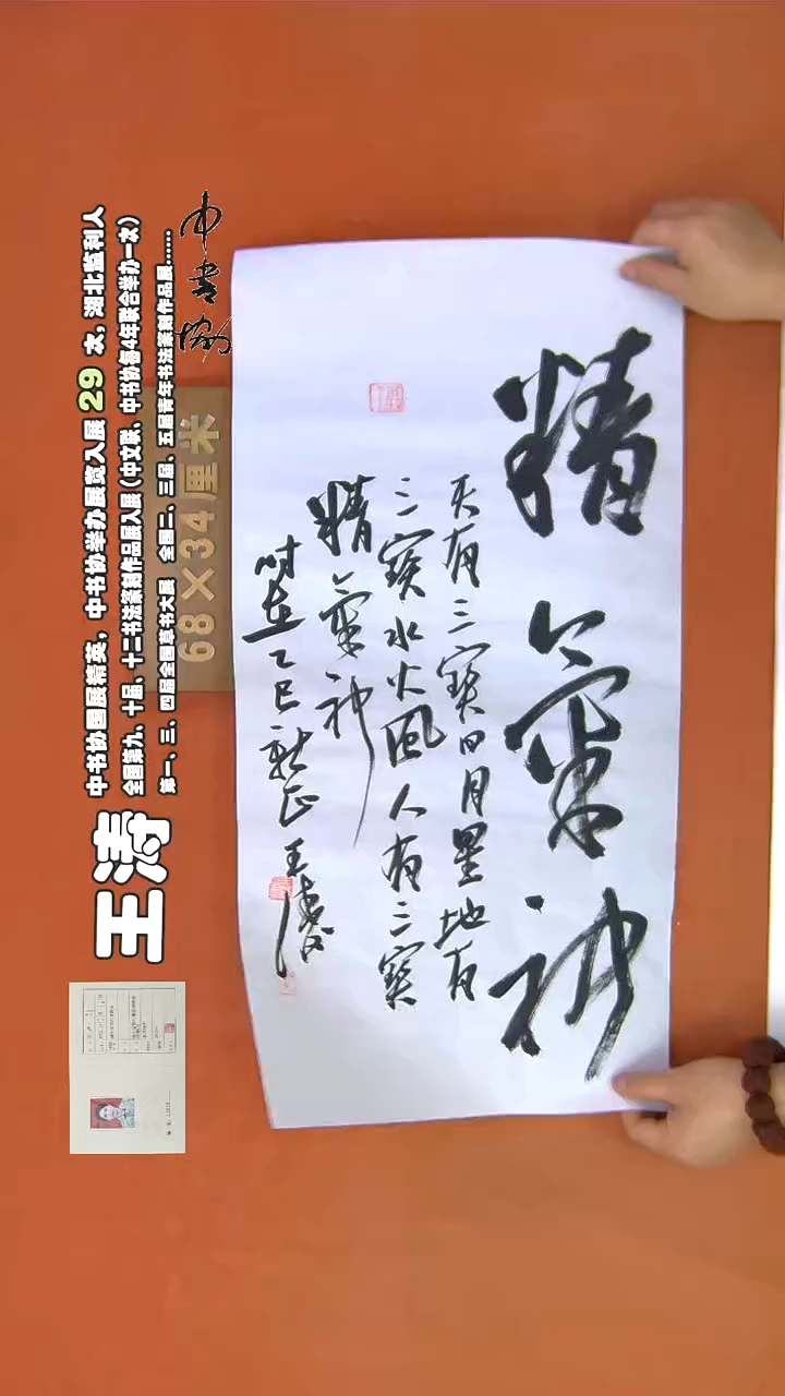 【闪购商品】书法752a王涛书法作品