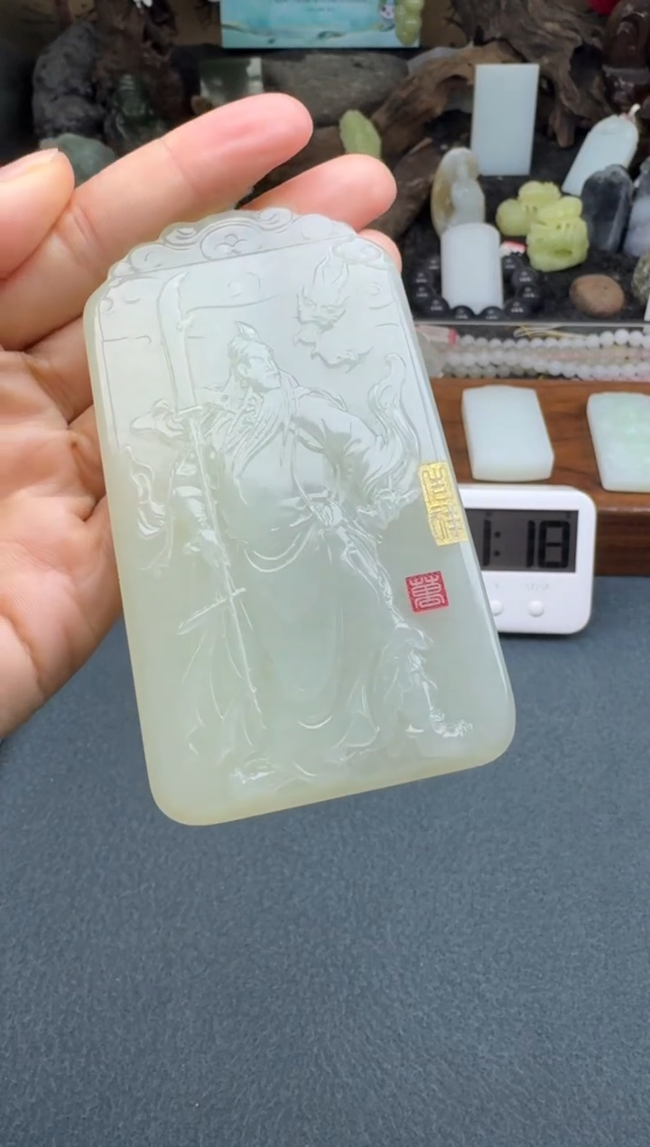 【闪购商品】和田玉颈饰未镶嵌开心