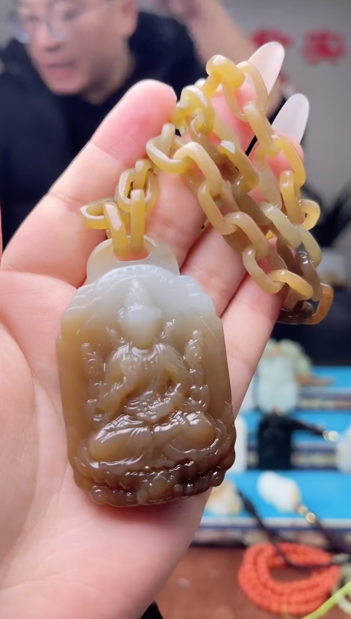 【闪购商品】和田玉挂件未镶嵌1