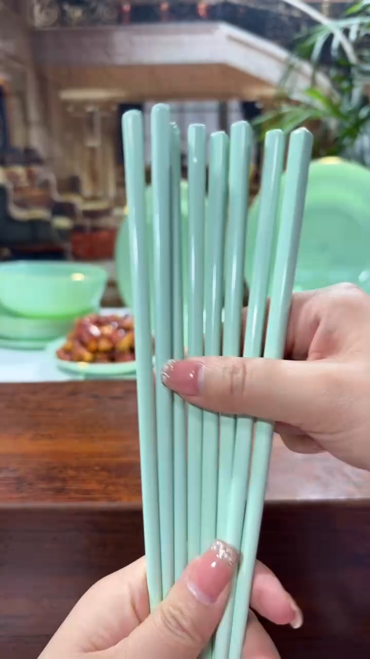 【闪购商品】.玉瓷陶瓷筷子10双 【贝美