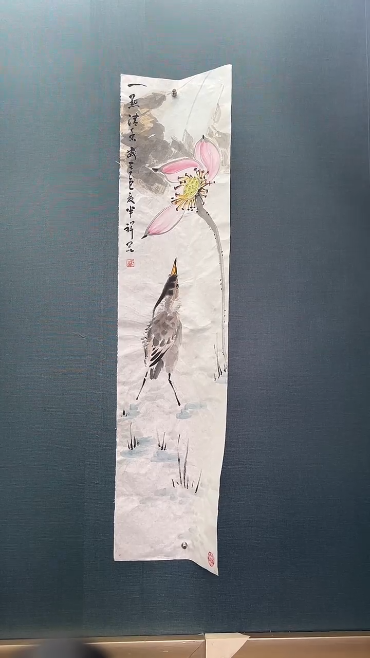 国画盛祥昆手绘作品