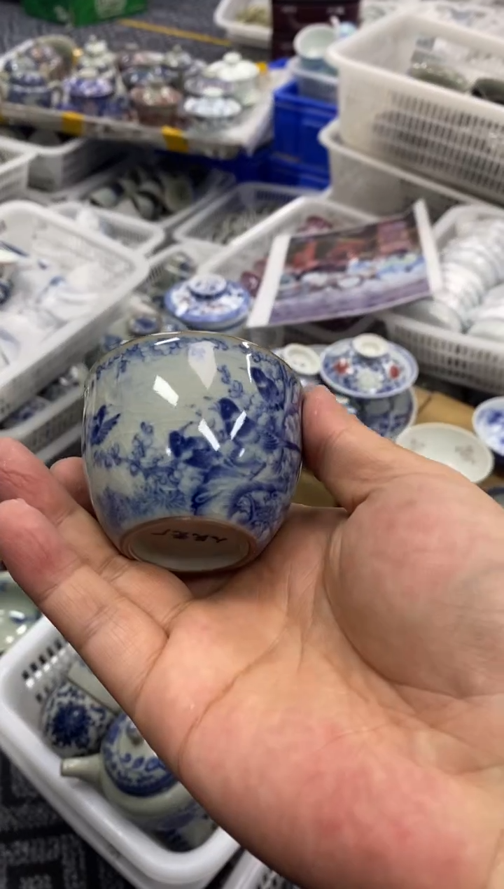 摆件陶景德陶瓷茶具容量约50