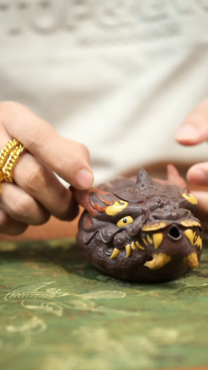 茶壶紫砂龙壶顶顶顶顶