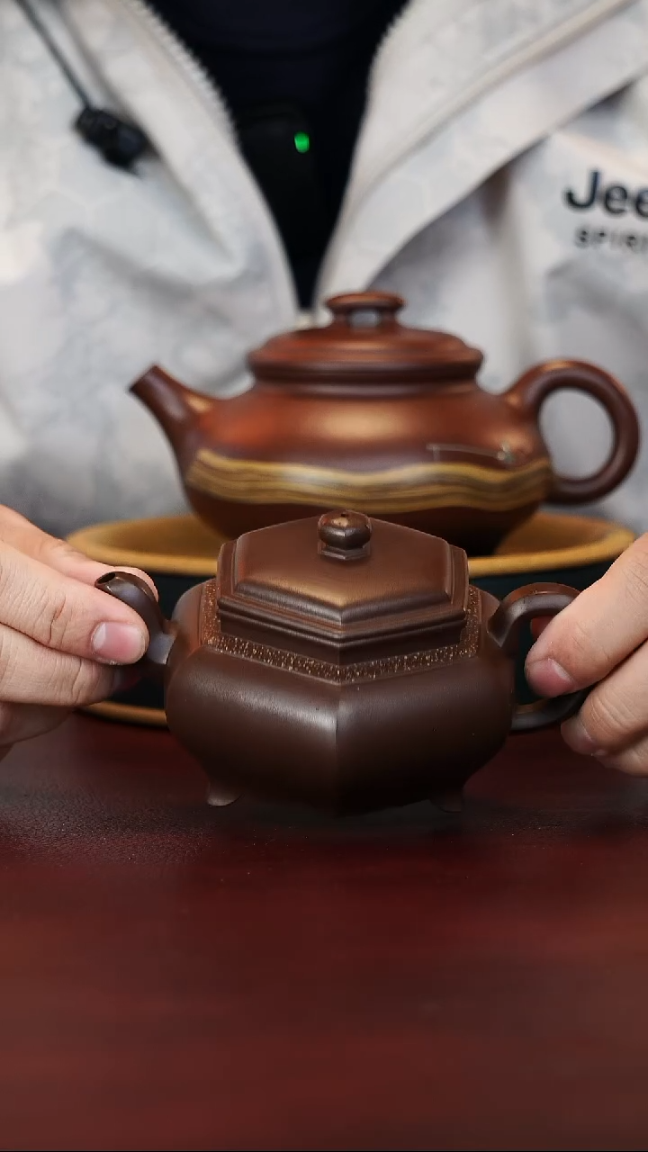 茶壶紫砂原矿高端紫砂--六方