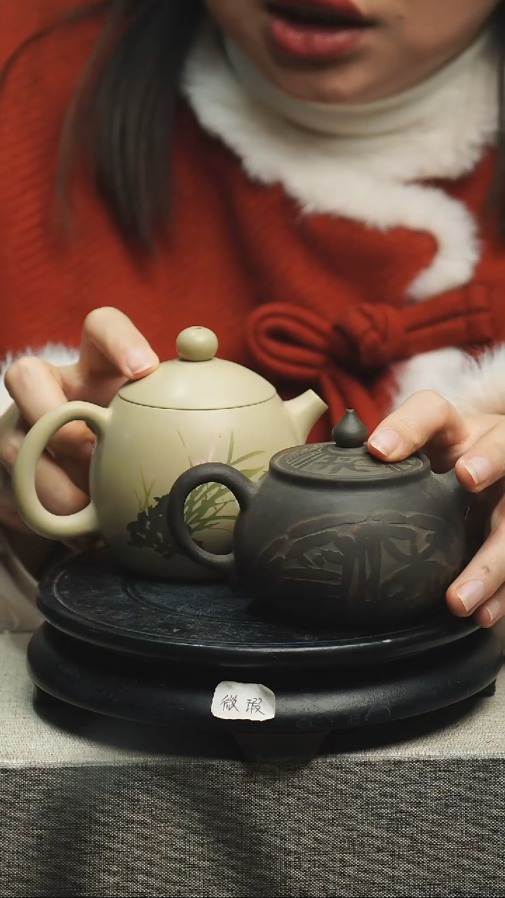 【闪购商品】壶2个建水紫陶壶微瑕278