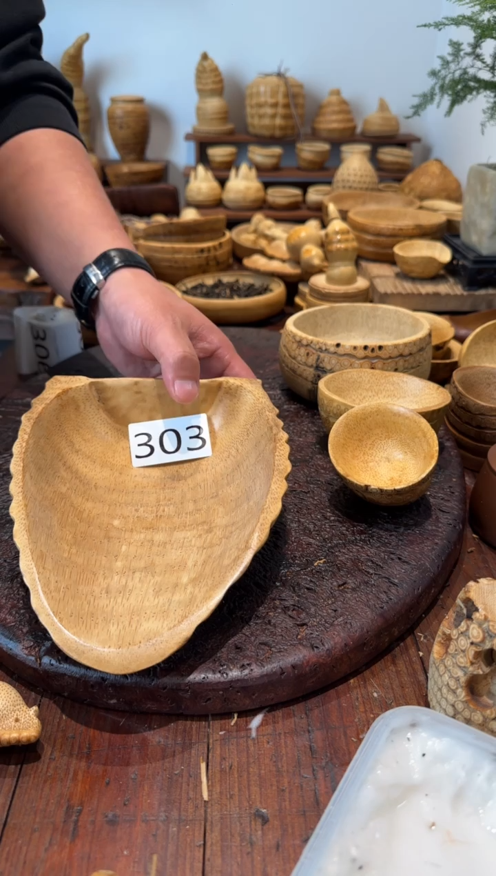 【闪购商品】竹303竹根竹根竹根盘