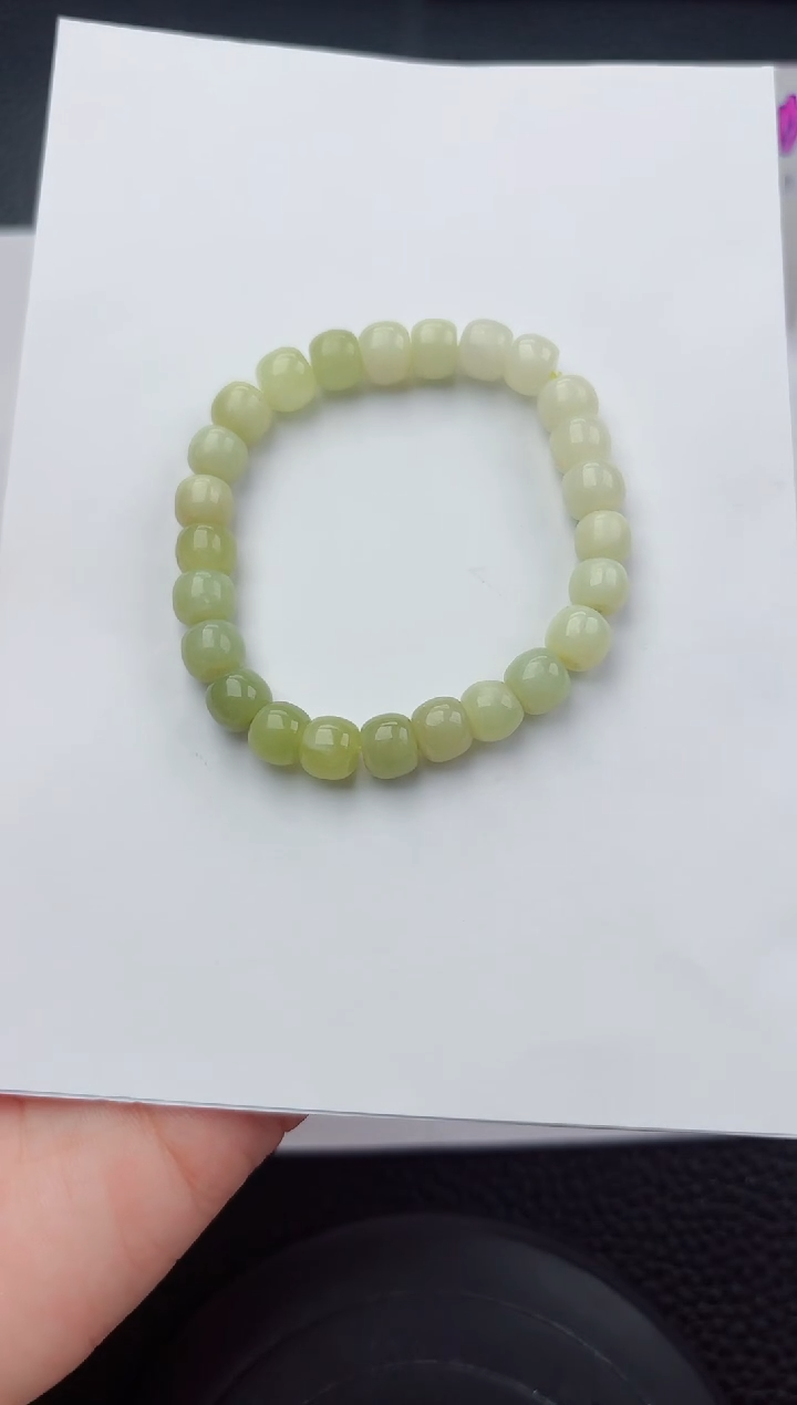 未镶嵌手串和田玉嗨购微色差T