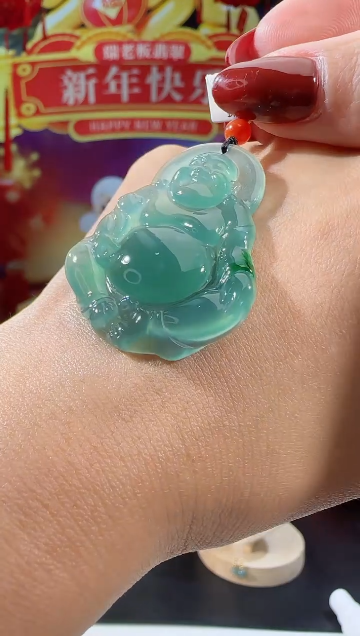 【闪购商品】翡翠吊坠(不含链)未镶嵌佛公