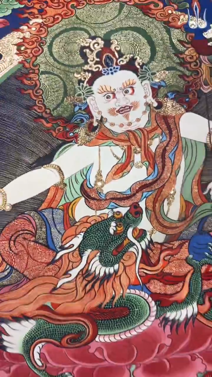 装裱画唐卡藏艺阁高端绘画作品TK16062