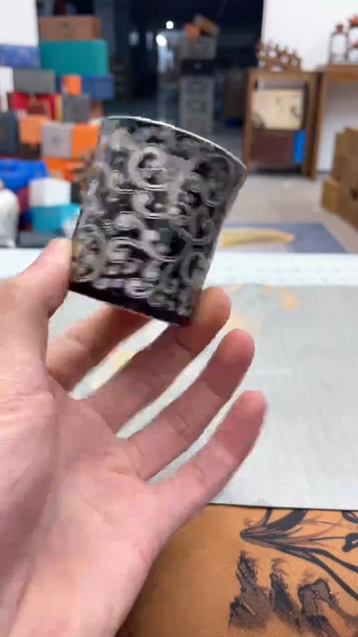 【闪购商品】瓷片@@@@@@@@@@@金银错主人杯