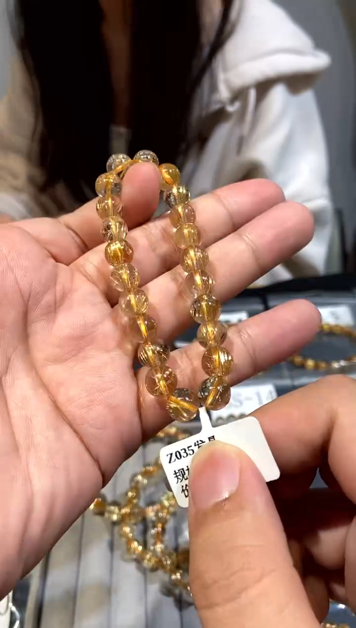 【闪购商品】水晶162-未镶嵌A035发晶8.8mm+